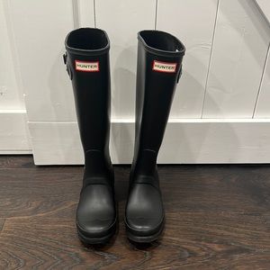 Hunter rain boots